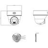 KAMERA IP ROTACINĖ VIDINĖ IPC-PT1439H-PV-0280B Smart Dual Light - 4 Mpx 2.8 mm DAHUA