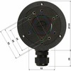 Montavimo bazė Hikvision DS-1280ZJ-XS (JUODA)
