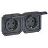 Kištukinio lizdo mechanizmas Legrand 069879L (Antracitas)