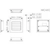 KLAVIATŪROS MODELIS VTO4202F-MDB10 Į VTO4202F-P MODULĮ DAHUA