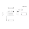 KLAVIATŪROS MODELIS VTO4202F-MDB2 MODULIAMS VTO4202F-P, VTO4201F-P, VTO4201F-P1 DAHUA
