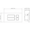 KLAVIATŪROS MODELIS VTO4202FB-MB2 Į VTO4202FB-P MODULĮ DAHUA