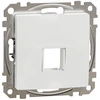 Kompiuterinio lizdo dangtelis 1×RJ45 Schneider Electric Sedna Design SDD111421 (baltas)