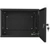 Komutacinė pakabinama spinta 19" 3U 540x400, antracito spalvos