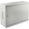 Komutacinė spinta 19" pakabinama 3U 540x400x180 (balta, metalo durys)