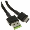 LAIDAS USB-A/USB-C/1.2M-GC 1.2 m Žalias Cell