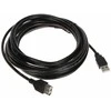 LANBERG CA-USBE-10CC-0050-BK extension cable USB 2.0 AM-AF 5m juodas