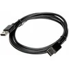 LANBERG cable USB-A M/M 2.0 1.8m juodas
