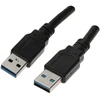LANBERG cable USB-A M/M 3.0 0.5m juodas