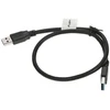LANBERG cable USB-A M/M 3.0 0.5m juodas