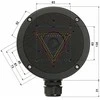 Montavimo bazė Hikvision DS-1280ZJ-S (JUODA)