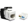 Lizdas EXCEL 100-202-WT RJ45 (Balta, Cat5e, UTP, keystone)