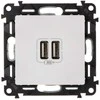 MAITINIMO LIZDAS LE-753112 Valena Life 2 PORTAI USB 2.4A/5V LEGRAND