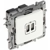 MAITINIMO LIZDAS LE-764594 Niloe 2 PORTAI USB 2.4A/5V LEGRAND