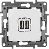 MAITINIMO LIZDAS LE-764594 Niloe 2 PORTAI USB 2.4A/5V LEGRAND