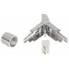 MODULINIS EKRANUOTAS KIŠTUKAS RJ45/FTP6A-HAND/S DELTA NETWORK