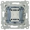 Kontak Simon MOMENTINIS DVIGUBAS MYGTUKAS DP2.01/11-SIMON54 250 V 10 A