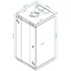 PAKABINAMA RACK SPINTA S-RC10-12U-300GB STALFLEX