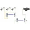 PRIEIGOS TAŠKAS 5.8 GHz CDS-6IP-3POE CAMSAT