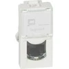 RJ45 lizdas Mosaic UTP 5E Legrand 076551 (baltas)