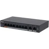 Šakotuvas SWITCH POE CS4010-8GT-60 8 PRIEVADŲ DAHUA