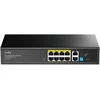 Šakotuvas SWITCH POE GS1010PE 8 PRIEVADŲ CUDY