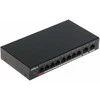 Dahua PoE šakotuvas valdomas100Mbps 8portų+2G uplink, Hi-PoE