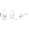Terminio vaizdo hibridinė kamera IP TPC-SD2221-B7F8 7 mm - 960p, 8 mm - 1080p DAHUA