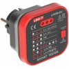 TINKLINIŲ LIZDŲ SU PATIKRINIMO FUNKCIJA TESTERIS RCD UT-07B-EU UNI-T