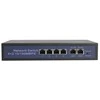 Tinklo šakotuvas Longse HT412 10/100Mbps 6 jungtys, 4xPOE