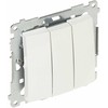 TRIPLE PUSH BUTTON DP31.01/11-SIMON54 250 V 10 A