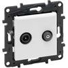 TV / SAT lizdas Niloe Step Legrand 863183 (balta spalva)