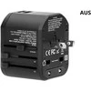 Orno UNIVERSALUS TINKLO ADAPTERIS SU USB MAITINIMO ADAPTERIU TA-6 Virone