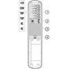 UŽDANGŲ JUTIKLIS PIR CD-2-DG SATEL