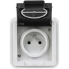 Elektro Plast Nasielsk VIENGUBAS KIŠTUKINIS LIZDAS AQUANT-5041-70/EPN 230 V AC 16 A IP55 Elektro-Plast