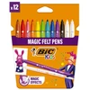 Flomasteriai Bic Magic, vienpusiai, 12 vnt.