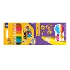 Bic Spalvoti pieštukai Supersoft, 8 spalvų rinkinys, su drožtuku