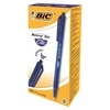 Bic Tušinukas Round Stic Clic 1.0 mm, mėlynas, pakuotėje 20 vnt. 379640