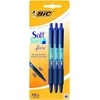 BIC Tušinukas SOFT CLICGRIP FINE 0.8 mm, mėlynas, pakuotėje 3 vnt 256460