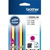 Brother LC-525XLM kasetė rašaliniams spausdintuvams, tinka DCP-J100/J105, MFC-J200, Magenta 1300 psl