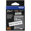 Brother TZe-S131 (TZeS131) Ženklinimo juostelė, Strong Adhesive, Juodas on Clear, 12mm 8m