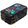 Cool Pack Forminis trijų skyrių penalas su priedais CoolPack Jumper 3 Badges Girls Pilkas