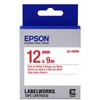 Epson LK-4WRN (C53S654011) Label Cartridge Standard, Raudona on Baltas 12mm (9m)