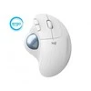 Pelė ergonominė Logitech M575, bevielis, Balta
