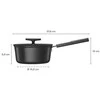 Fiskars Hard Face puodas viena rankena 1,8L su dangčiu