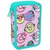 Forminis dviejų skyrių penalas su priedais CoolPack Jumper 2 Happy donuts