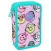 Forminis dviejų skyrių penalas su priedais CoolPack Jumper 2 Happy donuts