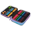 Forminis dviejų skyrių penalas su priedais CoolPack Jumper 2 Star Night