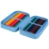 Forminis trijų skyrių penalas su priedais CoolPack Jumper 3 DAISY SUN