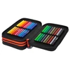 Forminis trijų skyrių penalas su priedais CoolPack Jumper 3 Pilkas Ball